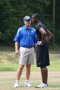 Cutcliffe is popular on the recruiting trail