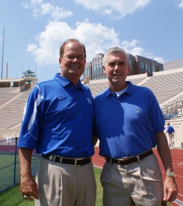 David Cutcliffe has the support of AD Kevin White and talks of the excitment surrounding Duke Football.  That excitment is now being felt on the recruiting trail.  Photo copyright BDNP