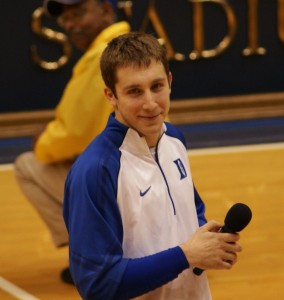 Greg Paulus said farewell to Cameron - BDN-Photo