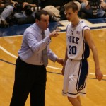 Scheyer sprined his ankle against FSU - BDN Photo