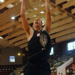Ryan Kelly dunks - Special to BDN - C/R Rick Crank Photo