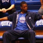 Duke fans hope Harrison Barnes chooses Duke - Phto is copyrighted by BDN Photo and cannot be used without permission from BDN.