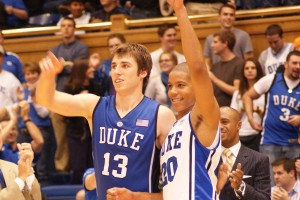 Czyz tied for the dunk contest earlier this season - BDN Photo