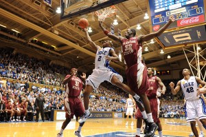 Nolan to the rim - Special to BDN from Lance King imagess