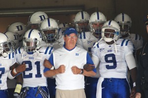 Cutcliffe is being mentioned for the Tennessee vacancy.  Here, he bands togher with playe