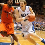 Kyle Singler tallied 25 points and 10 rebounds vs Virginia Tech - Lance King Images