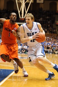 Singler helps Duke get past Hokies