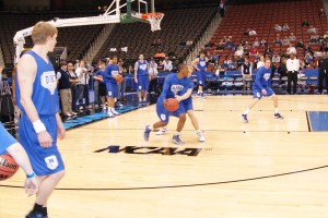 Duke practices in NCAA South Regional