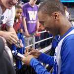 Nolan Smith signs for fans just moments ago - BDN Photo