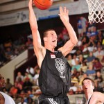 Marshall Plumlee shows up at the N.C. Pro Am where he plays with his brother Mason. Rick Crank Photo, may not be used without permission from photographer or BDN