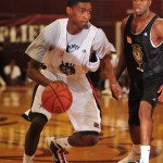 Quincy Miller picture above during Thursday's NC Pro Am, took time to chat with BDN about recruiting. He had some good things to say about Kyrie and more. Tpo read this artivle in it's entirety, join BDN Premium for full site access. Photo copyright, Rick Crank and BDN Photo