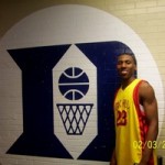 With our photographer MIA, we decided to dig in the archives and go old school for Nolan's pic. This is a shot I took in Cameron when he was with Oak Hill Academy and one thing that has not changed is his smile. BDN Photo -Mark Watson