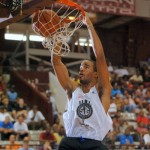 Hairston throws down a dunk during his play over the summer - Rick Crank, BDN Photo