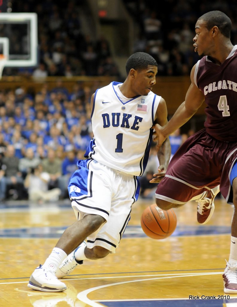 Kyrie Irving Duke #1 Jersey With the pattern on the back