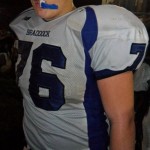 Braddock HS OL Robert Conyers recently visited Duke