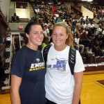 Peters and Liston during the N.C. Pro Am