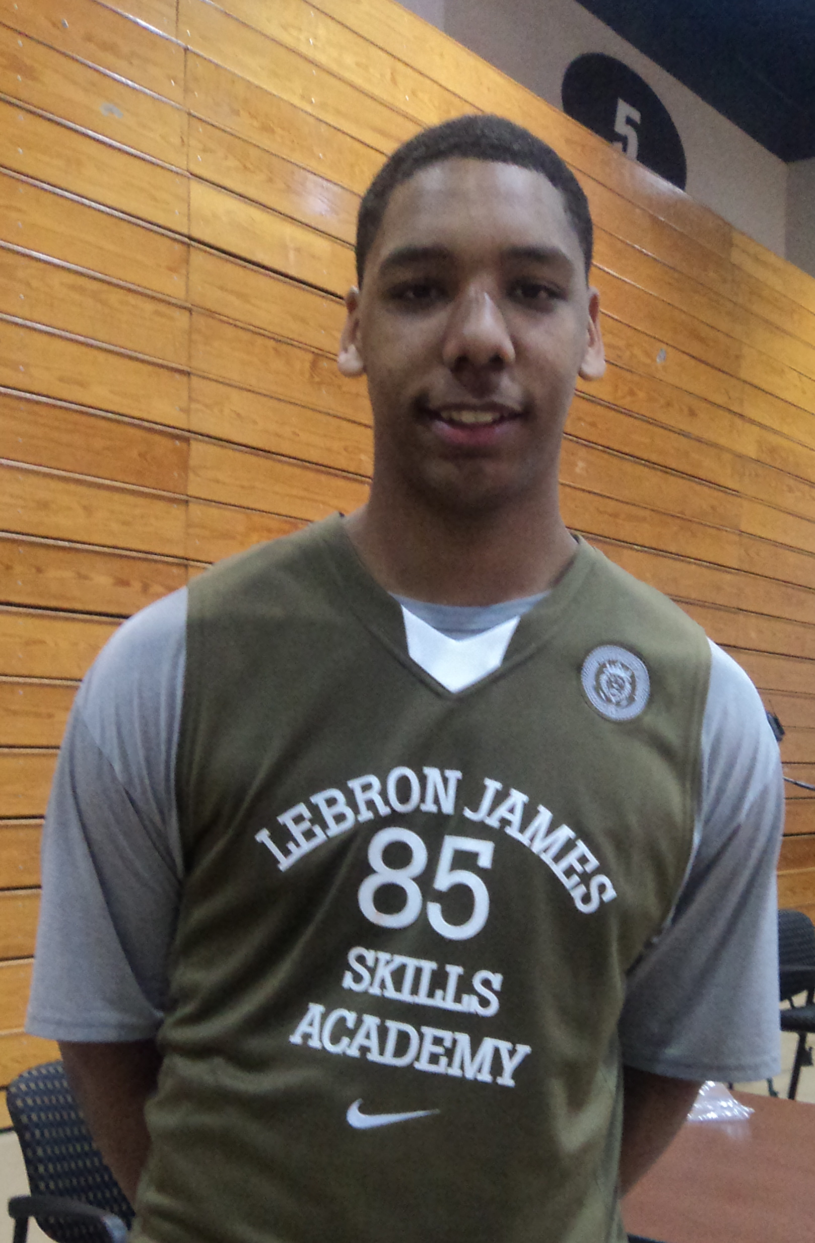 6'11" Jahlil Okafor, Photo by Andrew Slater