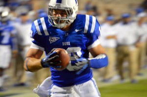 Duke QB Brandon Connette took over for the injured Anthony Boone