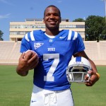 Anthony Boone QB Duke University. Photo copyright Mark Watson/BDN