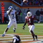 Jamison Crowder caught 8 passes for 127 yards at Virginia Tech - BDN Photo