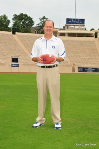 Coach Cutcliffe led the Blue Devils to their 2nd straight bowl-eligible season on Saturday in Blacksburg.