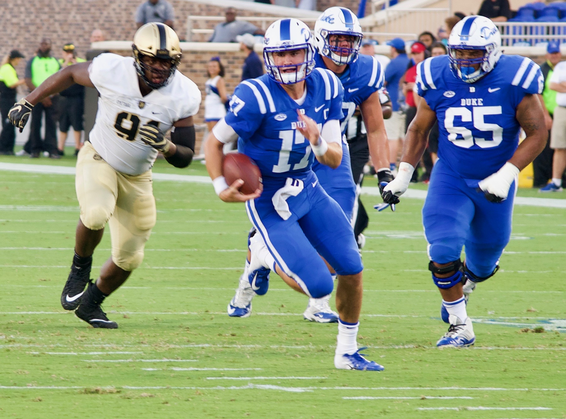 Blue Devil Nation: Duke Defeats Army 34-14 in Opener